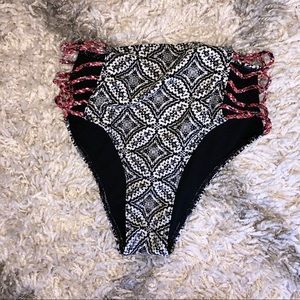 Abercrombie high waisted swimsuit bottoms